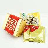 [爆米幸福]雙囍禮盒(米香*1包+牛蒡玄米茶*2包),300組