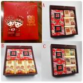 幸福抱稻單層-幸福抱稻喜米禮盒(附提袋),300g*3入+黑豆茶*2盒