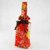 [文定結婚喜米禮盒]台灣古典花布包米禮盒(古典玫瑰紅-1kg)