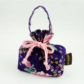 [限時特惠  售完為止]台灣古典花布包-紫300g